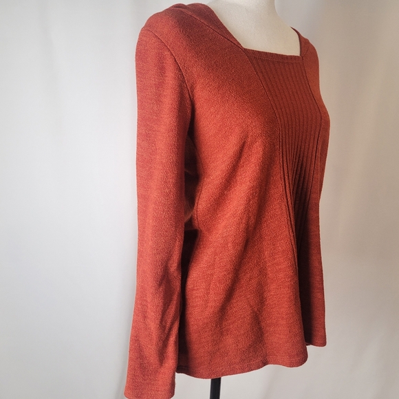 CHRIS & CAROL Square Neck Hoodie Top Small - Picture 7 of 7